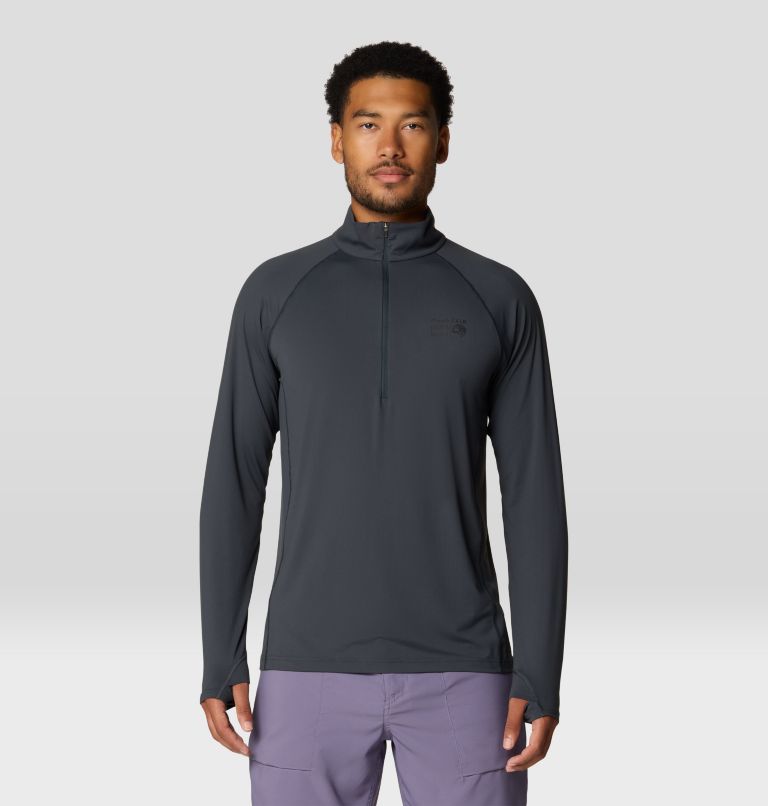 Men's Crater Lake 1/2 Zip, Color: Dark Storm, image 1