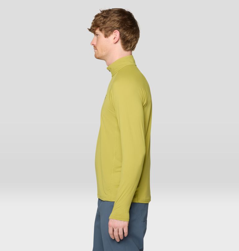 Men's Crater Lake 1/2 Zip, Color: Moon Moss, image 3