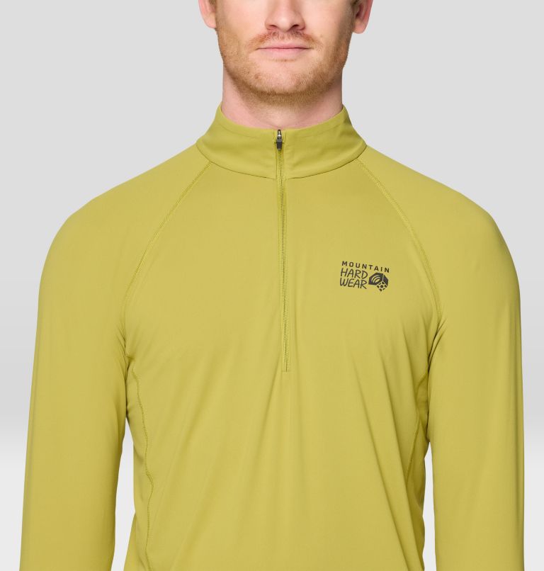 Men's Crater Lake 1/2 Zip, Color: Moon Moss, image 4