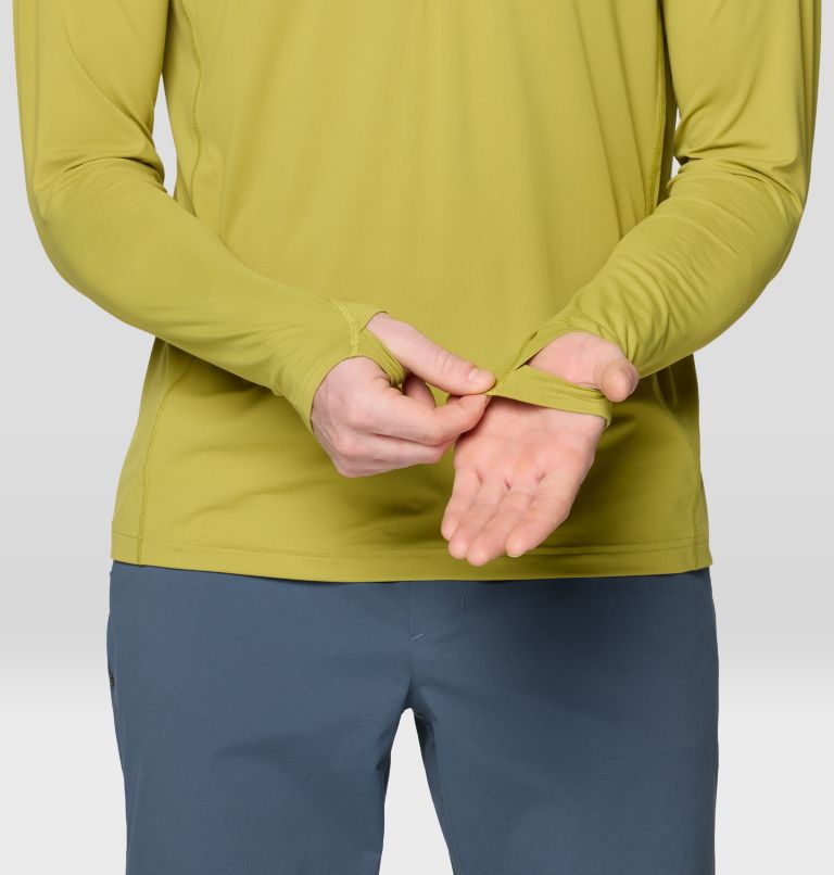 Men's Crater Lake 1/2 Zip, Color: Moon Moss, image 5