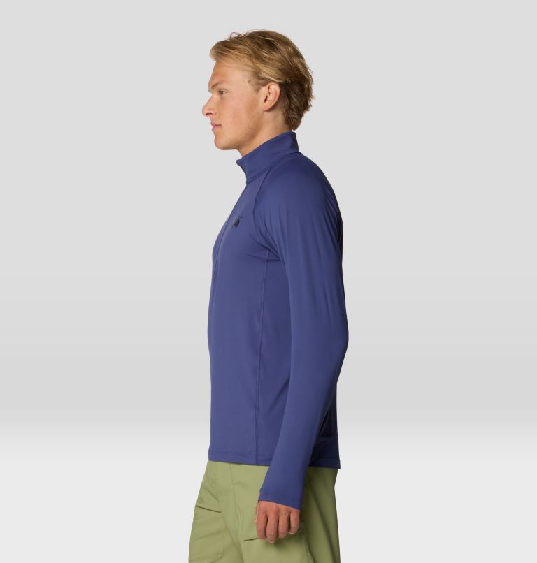 Men's Crater Lake 1/2 Zip, Color: Lapis Dusk, image 4