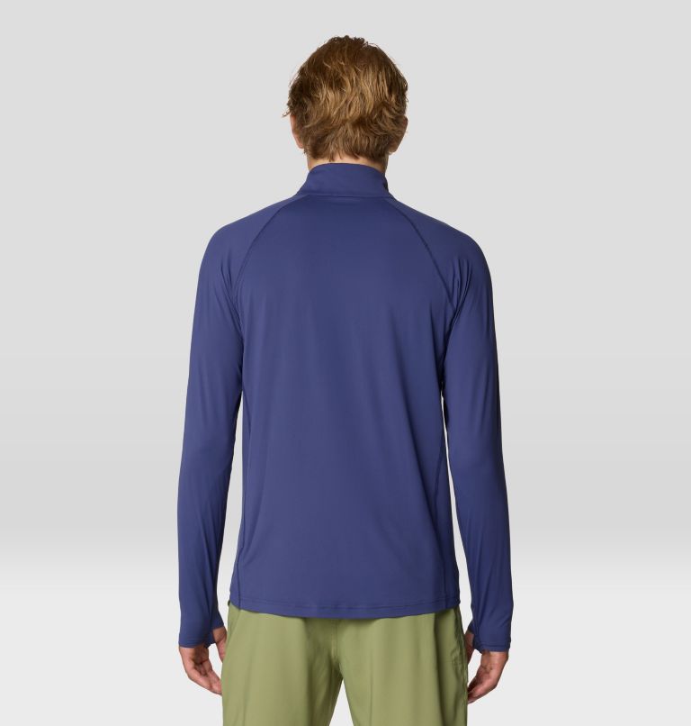 Men's Crater Lake 1/2 Zip, Color: Lapis Dusk, image 3