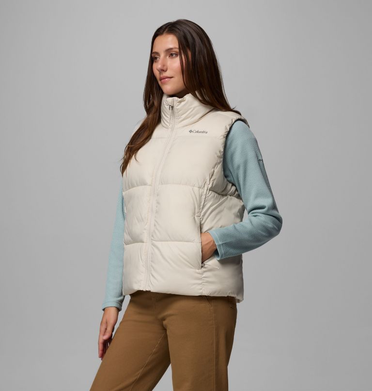 Women's Puffect Insulated Puffer Gilet, Color: Dark Stone, image 4
