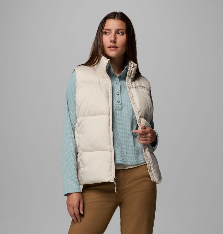 Women's Puffect Insulated Puffer Gilet, Color: Dark Stone, image 5