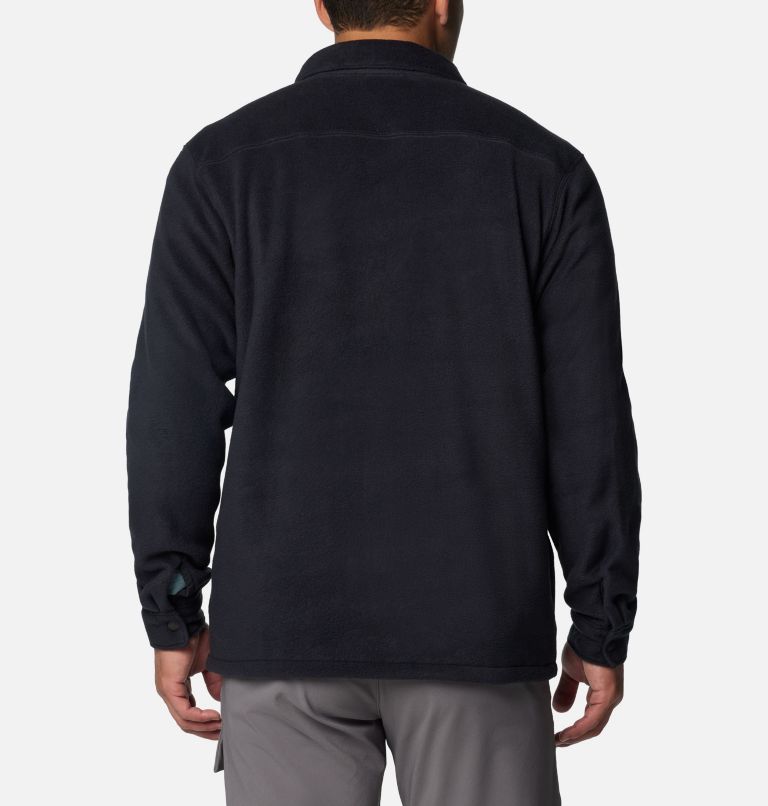 Men's Steens Mountain Solid Shirt Jacket, Color: Black, image 2