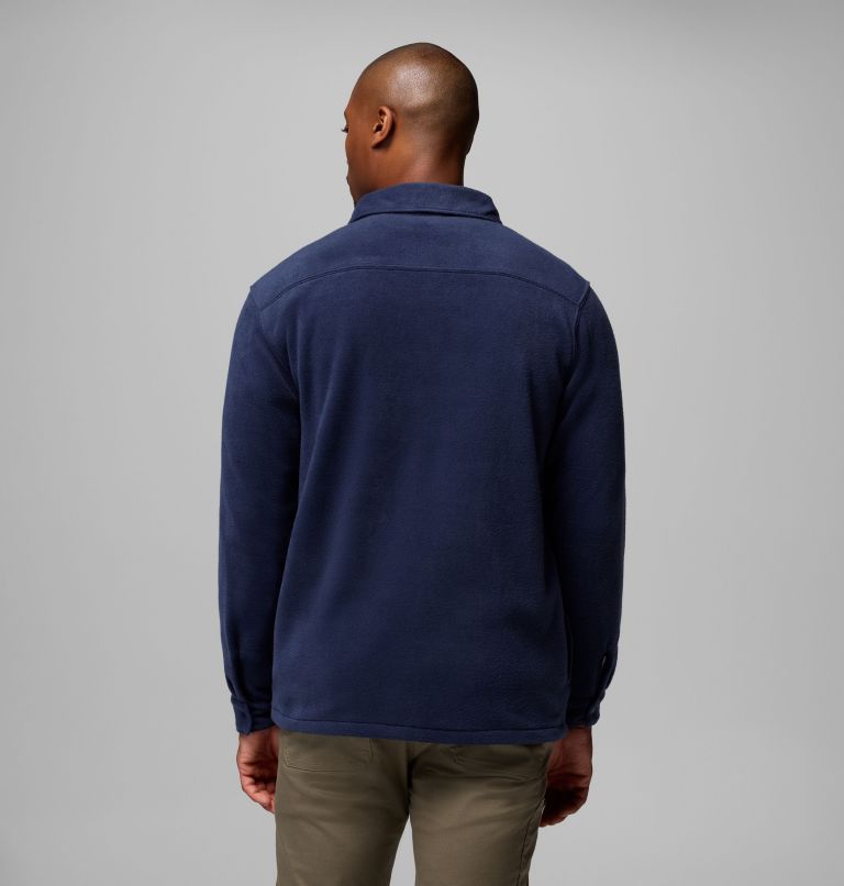 Men's Steens Mountain Solid Shirt Jacket, Color: Collegiate Navy, image 3