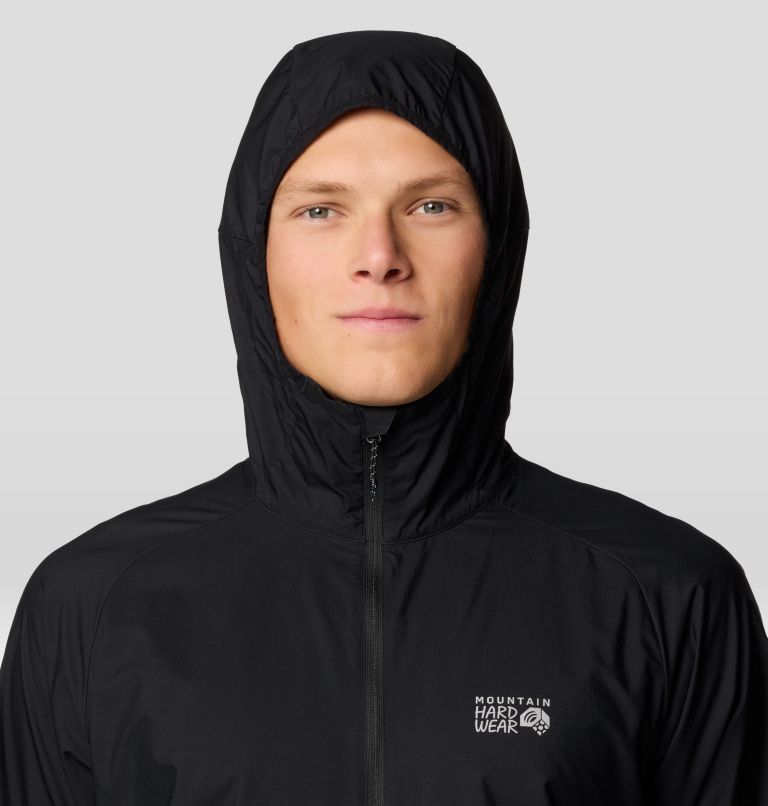Men's Kor AirShell Hoody, Color: Black, image 5