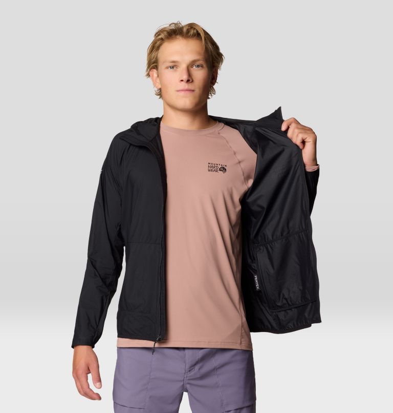 Men's Kor AirShell Hoody, Color: Black, image 10