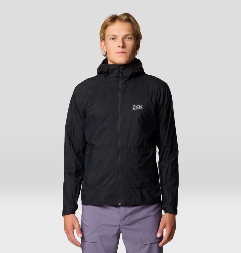 Men's Kor AirShell Hoody, Color: Black, image 1