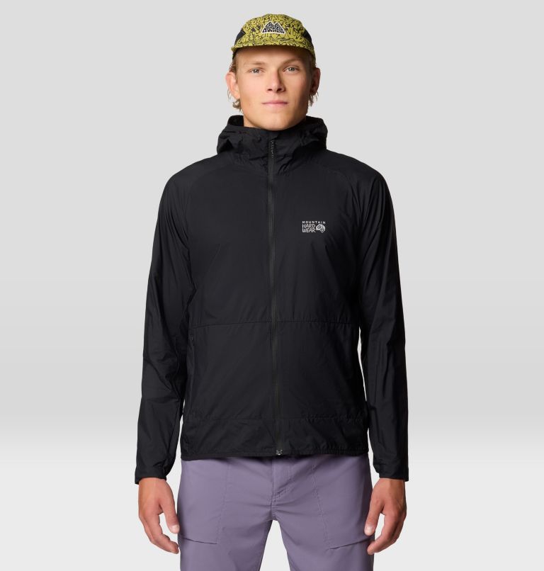 Men's Kor AirShell Hoody, Color: Black, image 2