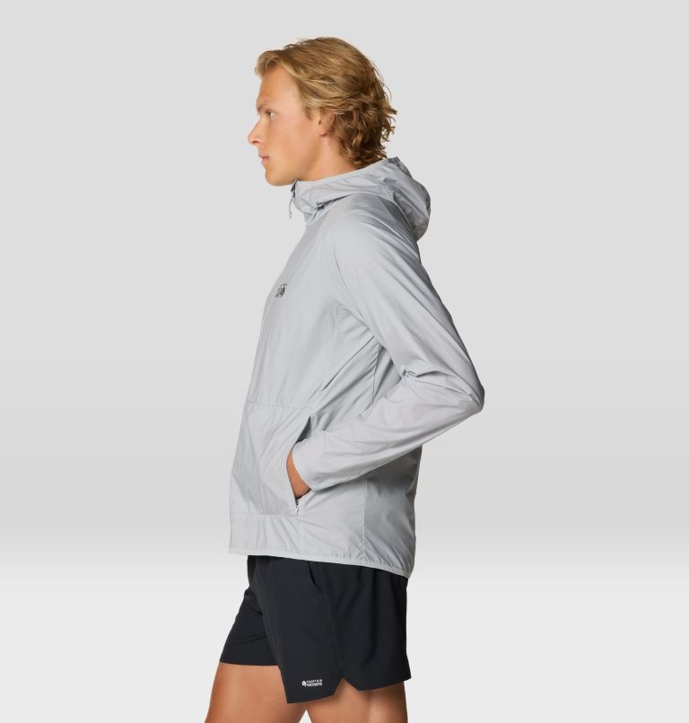 Men's Kor AirShell Hoody, Color: Glacial, image 3