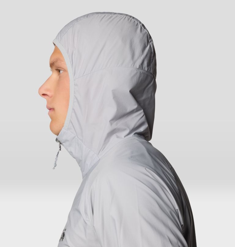 Men's Kor AirShell Hoody, Color: Glacial, image 5