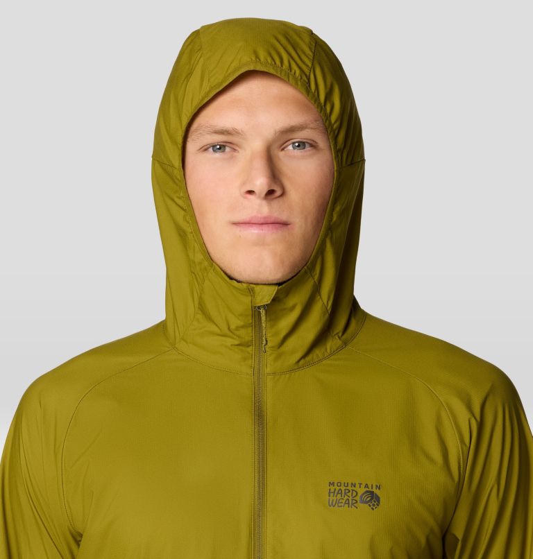 Men's Kor AirShell Hoody, Color: Vetiver, image 5