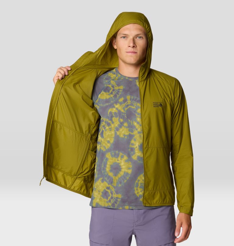 Men's Kor AirShell Hoody, Color: Vetiver, image 8