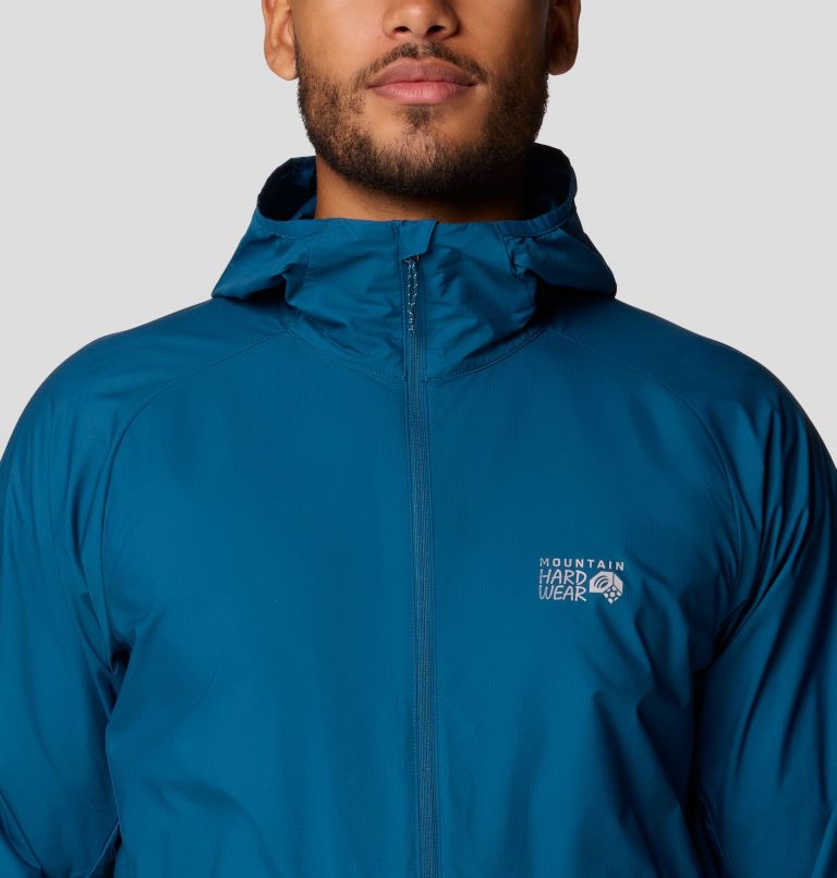 Men's Kor AirShell Hoody, Color: Dark Caspian, image 5