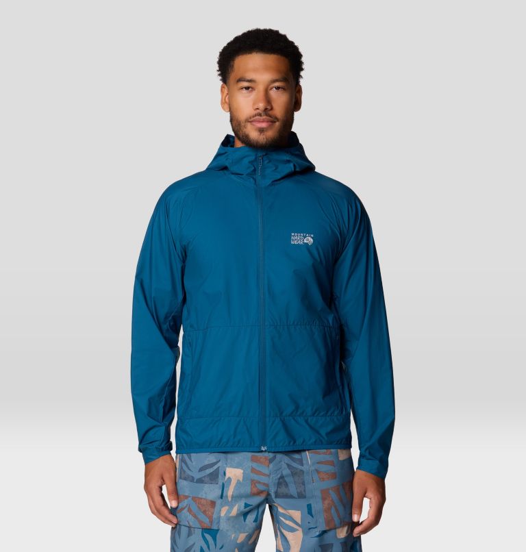 Men's Kor AirShell Hoody, Color: Dark Caspian, image 1