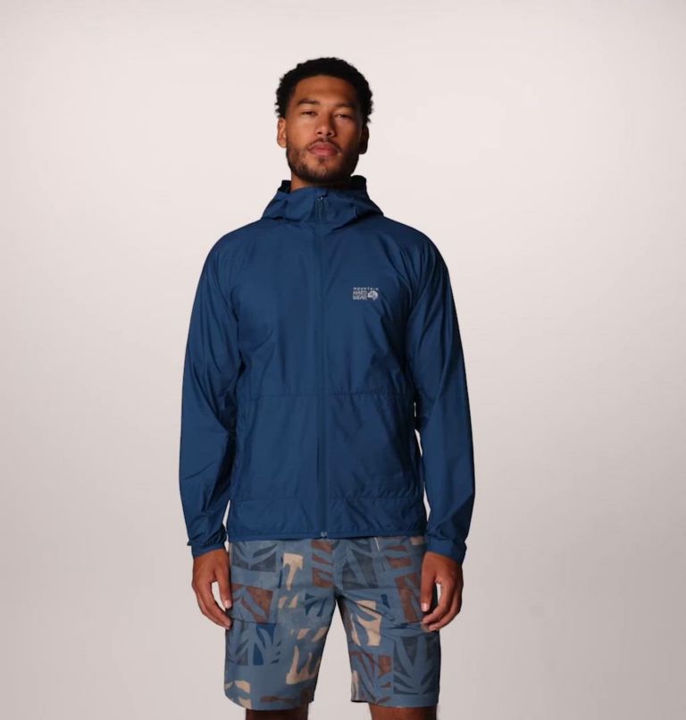 Men's Kor AirShell Hoody, Color: Dark Caspian