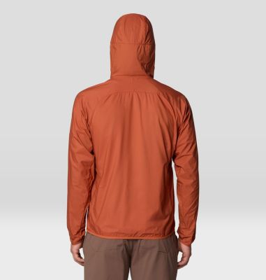 Men's Kor AirShell Hoody, Color: Raw Carnelian, image 15