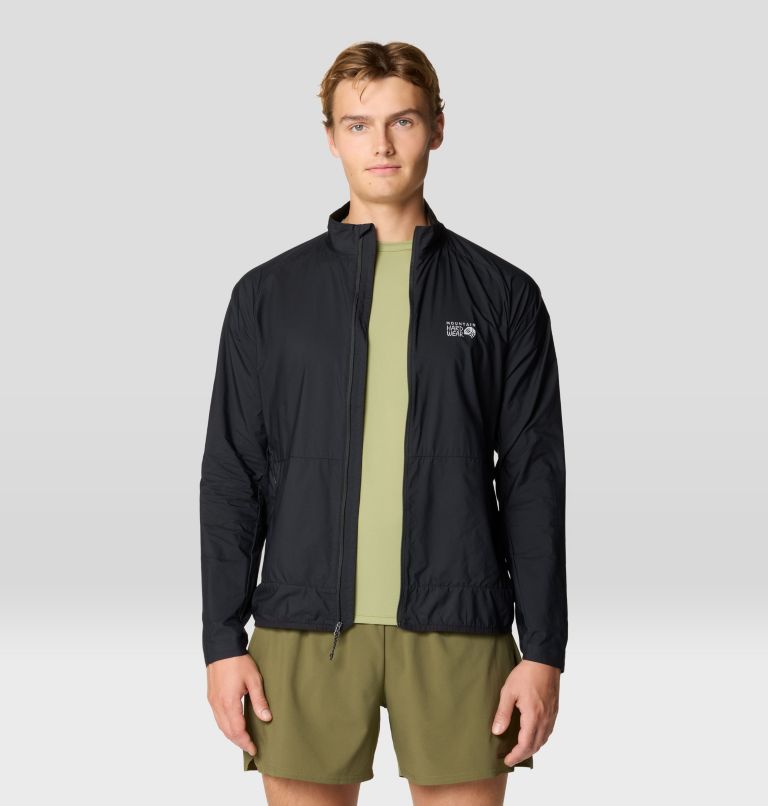 Men's Kor AirShell Full Zip Jacket, Color: Black, image 7