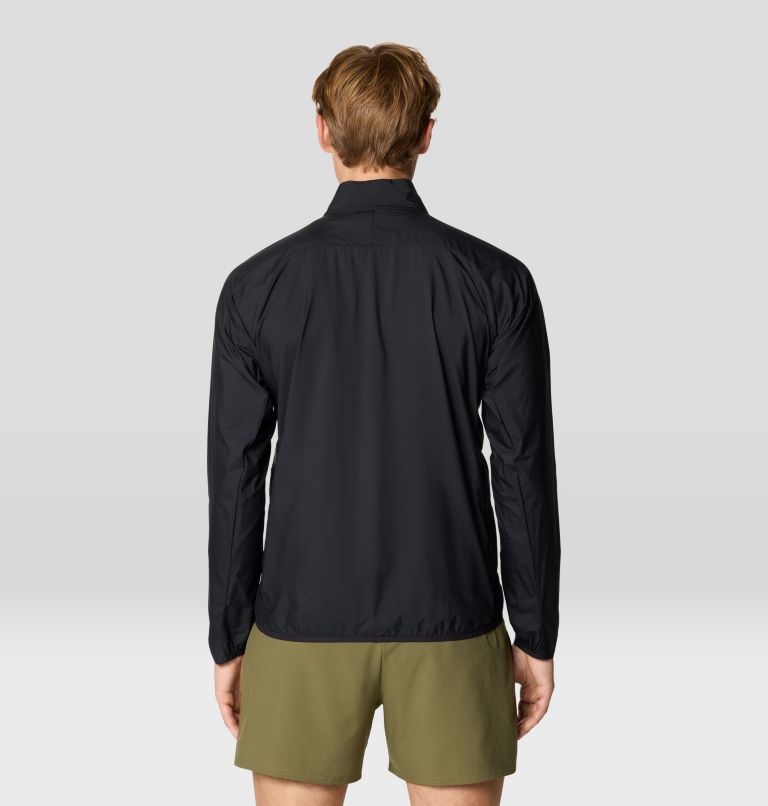 Men's Kor AirShell Full Zip Jacket, Color: Black, image 3