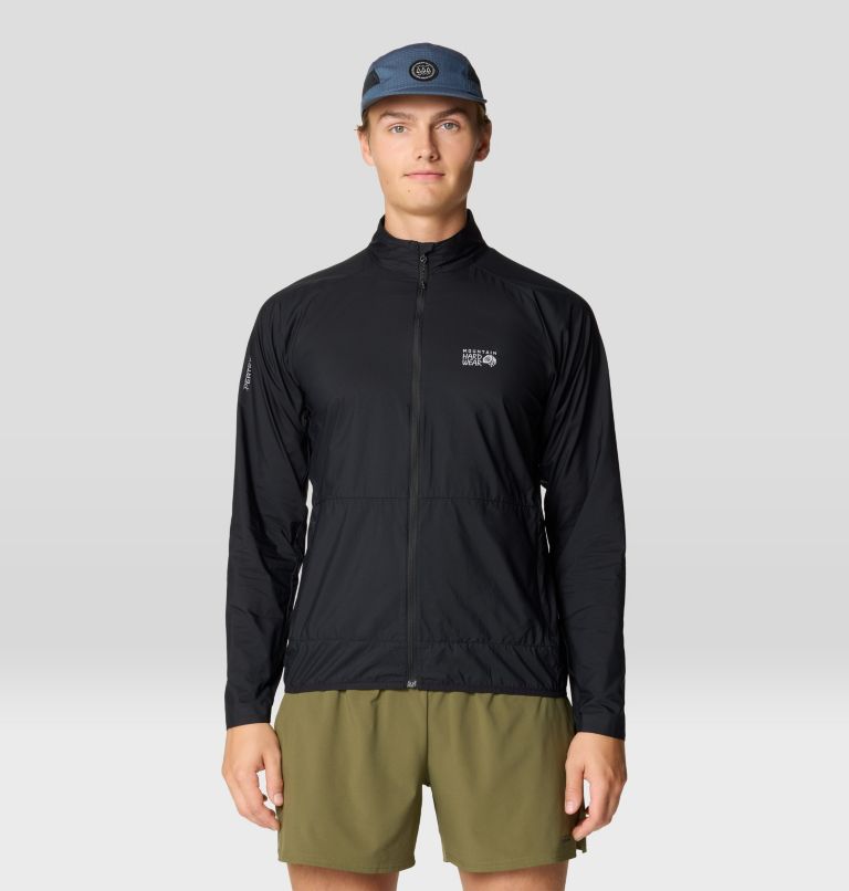 Men's Kor AirShell Full Zip Jacket, Color: Black, image 1