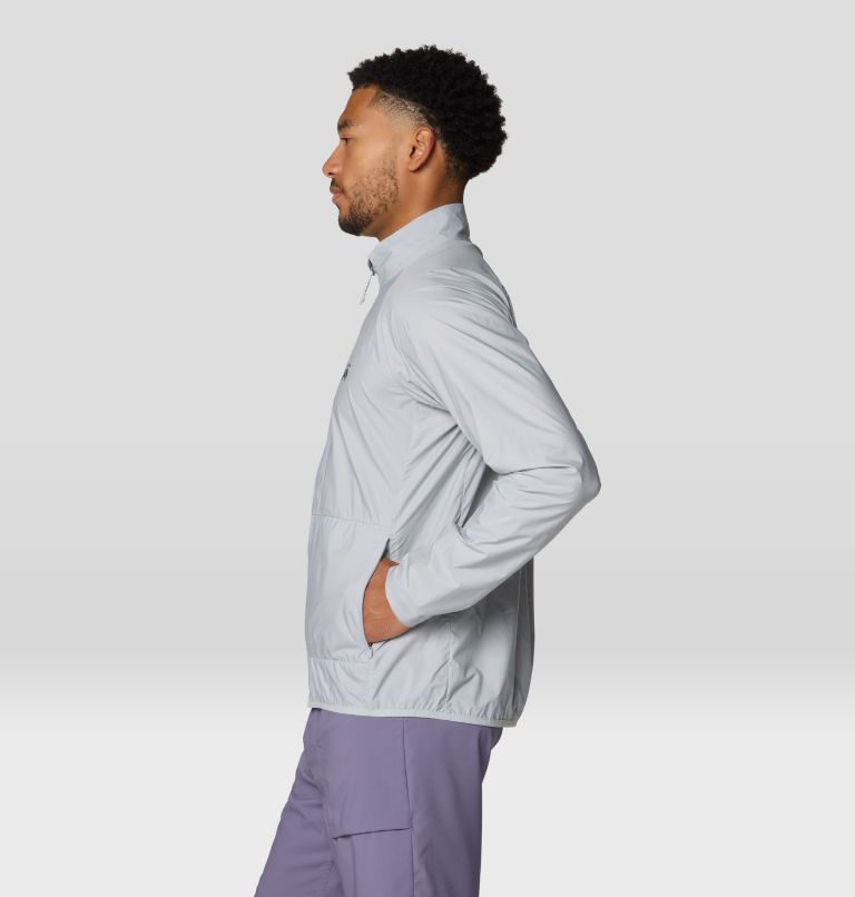 Men's Kor AirShell Full Zip Jacket, Color: Glacial, image 3