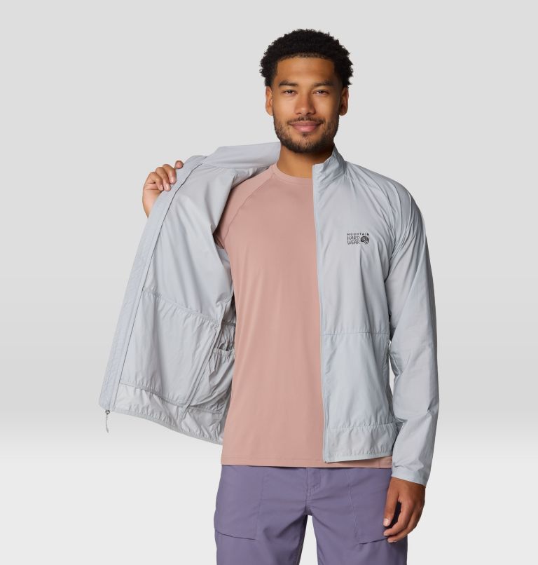 Men's Kor AirShell Full Zip Jacket, Color: Glacial, image 6
