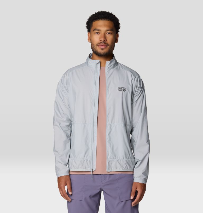 Men's Kor AirShell Full Zip Jacket, Color: Glacial, image 8