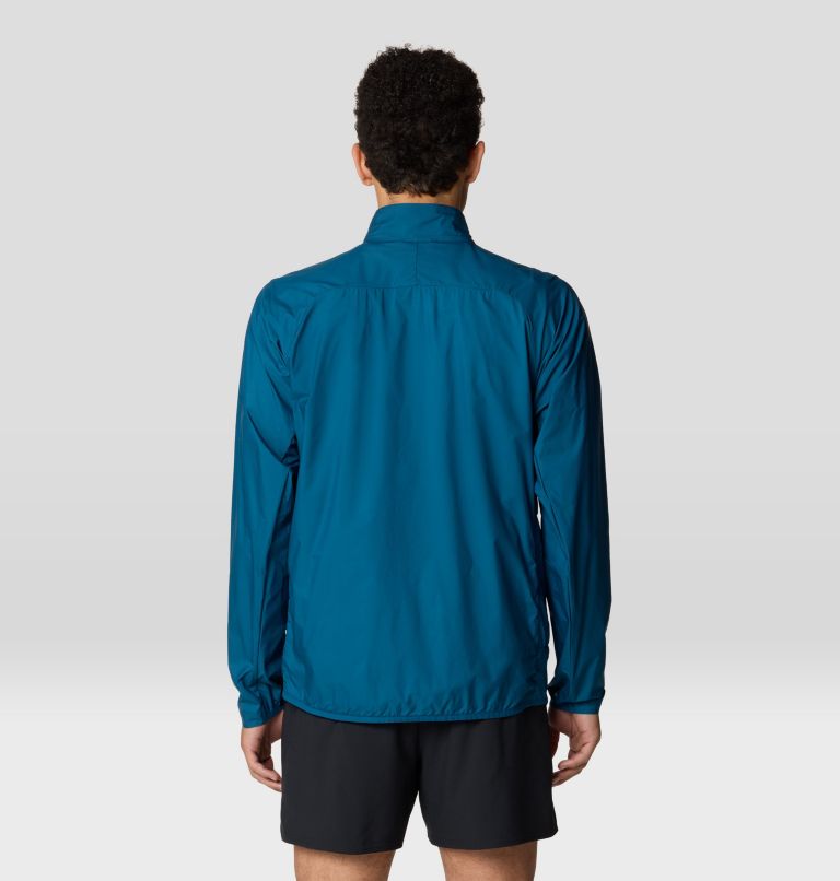 Men's Kor AirShell Full Zip Jacket, Color: Dark Caspian, image 2