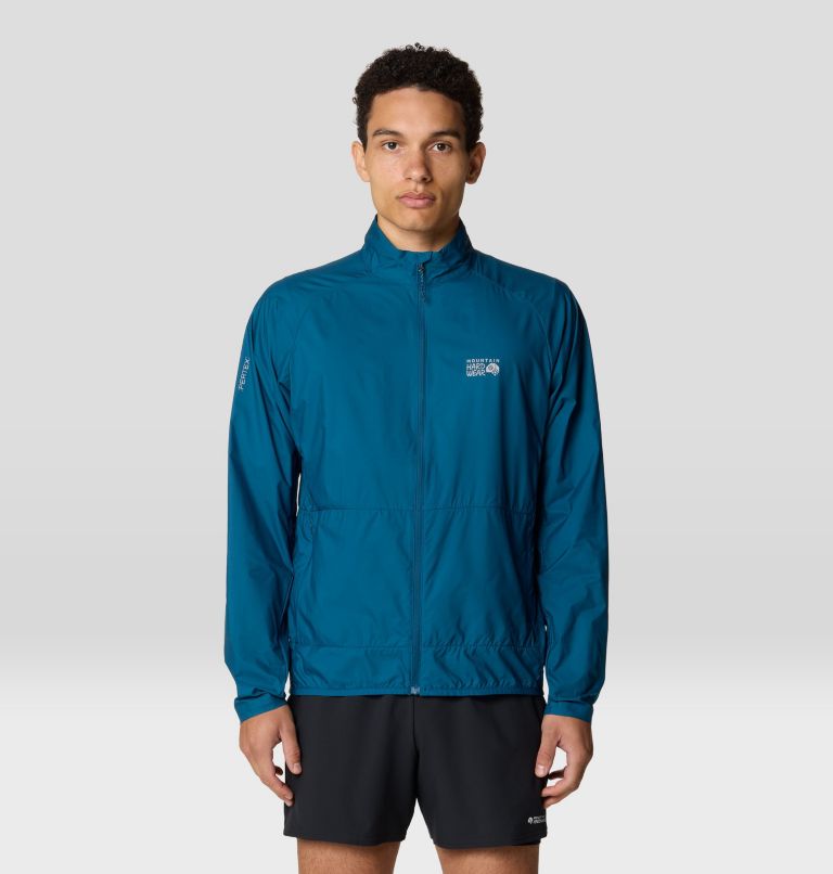 Men's Kor AirShell Full Zip Jacket, Color: Dark Caspian, image 1