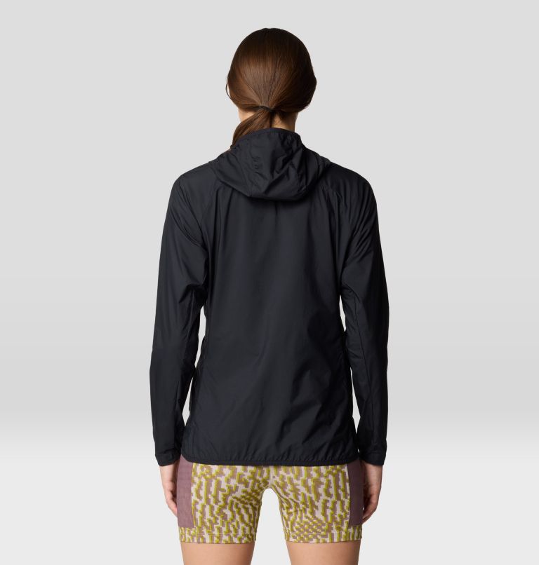 Women's Kor AirShell Hoody, Color: Black, image 3