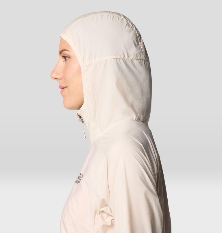 Women's Kor AirShell Hoody, Color: Talc, image 6