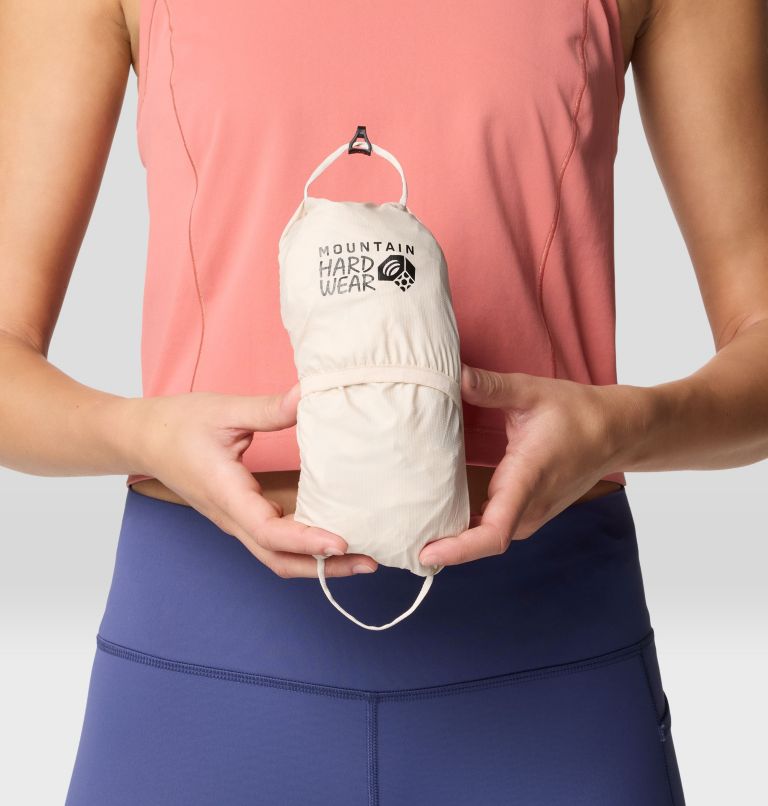 Women's Kor AirShell Hoody, Color: Talc, image 9
