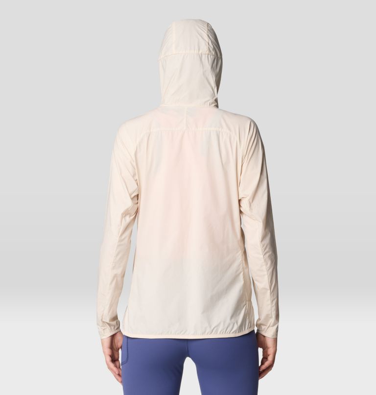 Women's Kor AirShell Hoody, Color: Talc, image 3