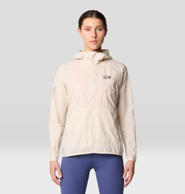 Women's Kor AirShell Hoody, Color: Talc, image 5