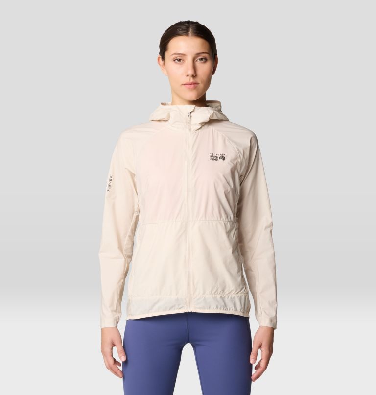 Women's Kor AirShell Hoody, Color: Talc, image 1