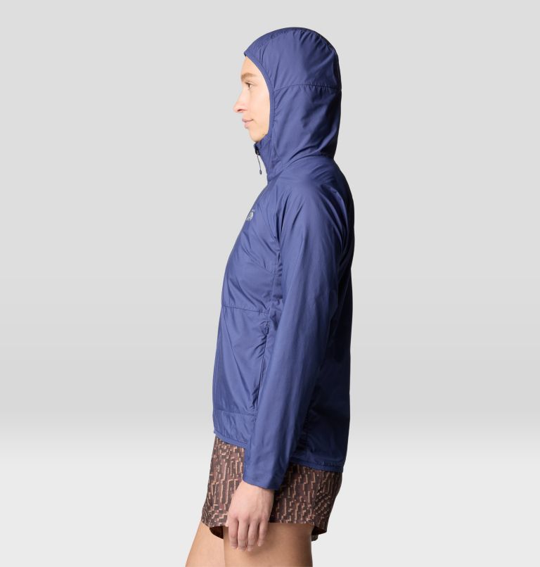 Women's Kor AirShell Hoody, Color: Lapis Dusk, image 11