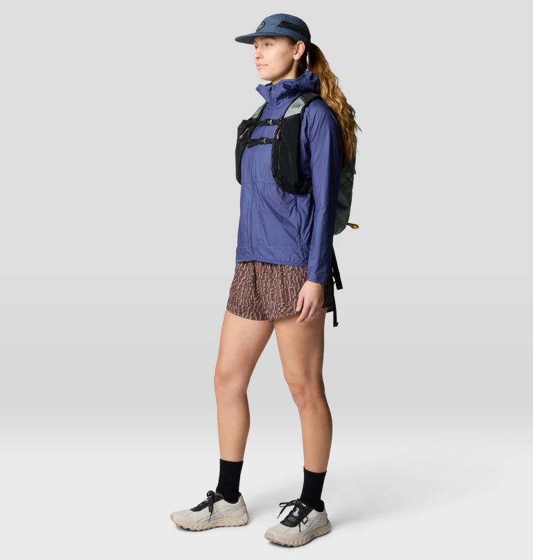 Women's Kor AirShell Hoody, Color: Lapis Dusk, image 2