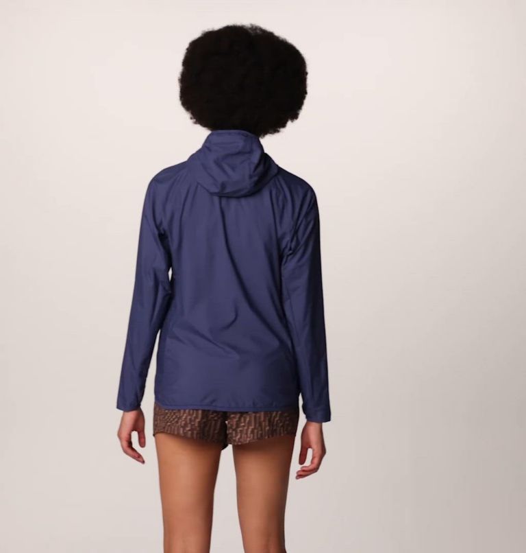 Women's Kor AirShell Hoody, Color: Lapis Dusk