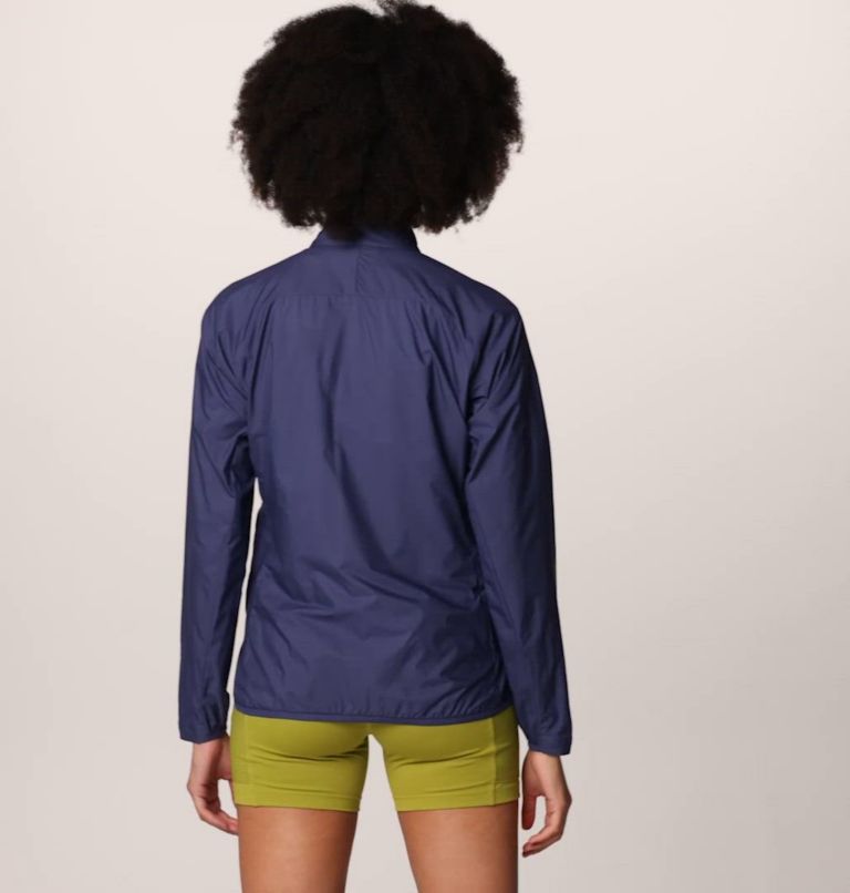 Women's Kor AirShell Full Zip Jacket, Color: Lapis Dusk