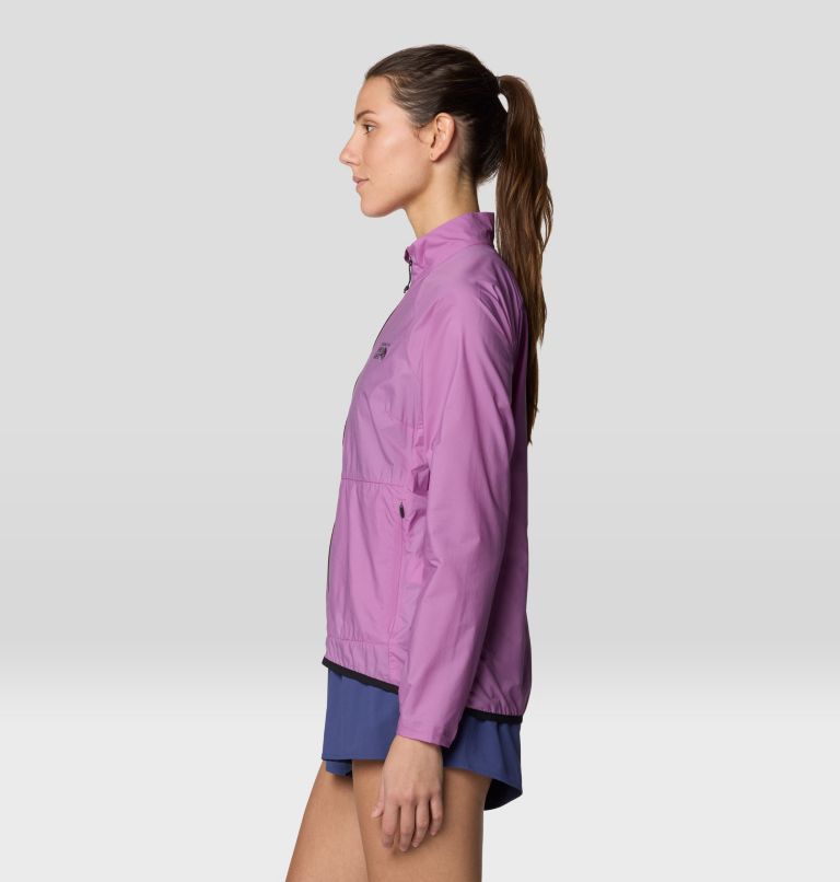 Women's Kor AirShell Full Zip Jacket, Color: Lilac Glow, image 4