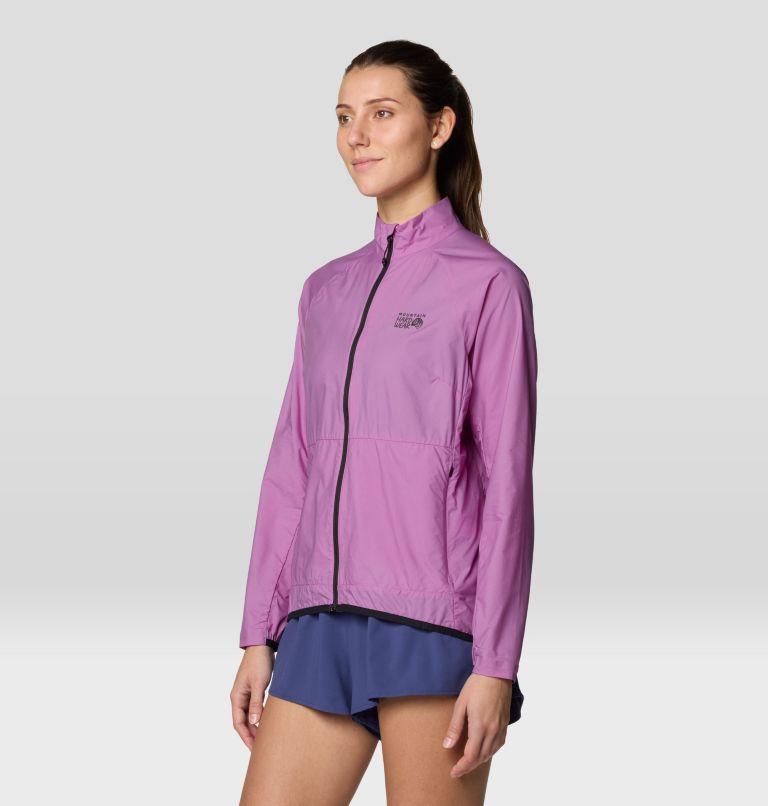 Women's Kor AirShell Full Zip Jacket, Color: Lilac Glow, image 6