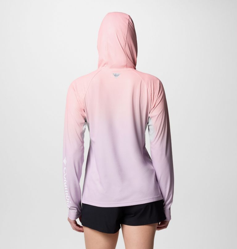 Women's PFG Tidal Deflector Zero Hoodie, Color: Hydrangea Gradient, image 2