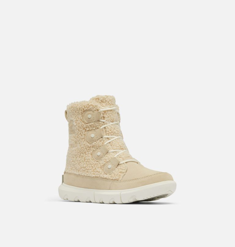 EXPLORER NEXT Joan Cozy Women's Boot, Color: Bleached Ceramic, Sea Salt, image 7