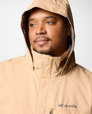A man wearing a grey jacket.