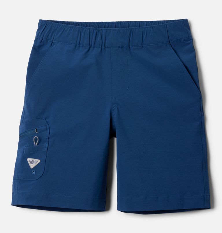 Boys' PFG Terminal Tackle II Shorts, Color: Carbon, image 1