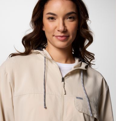 Veste Légère à Capuche Skien Valley Femme, Color: Dark Stone, image 8