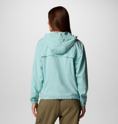 Women's Skien Valley Hooded Light Jacket, Color: Spray, image 6