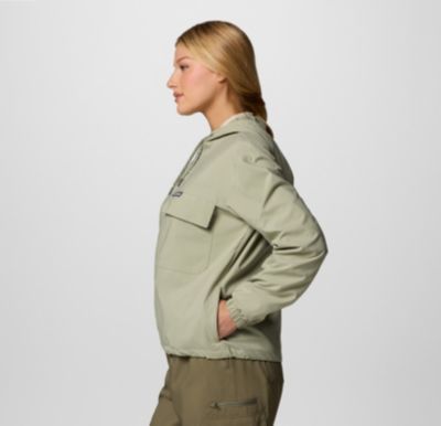 Veste Légère à Capuche Skien Valley Femme, Color: Safari, image 3