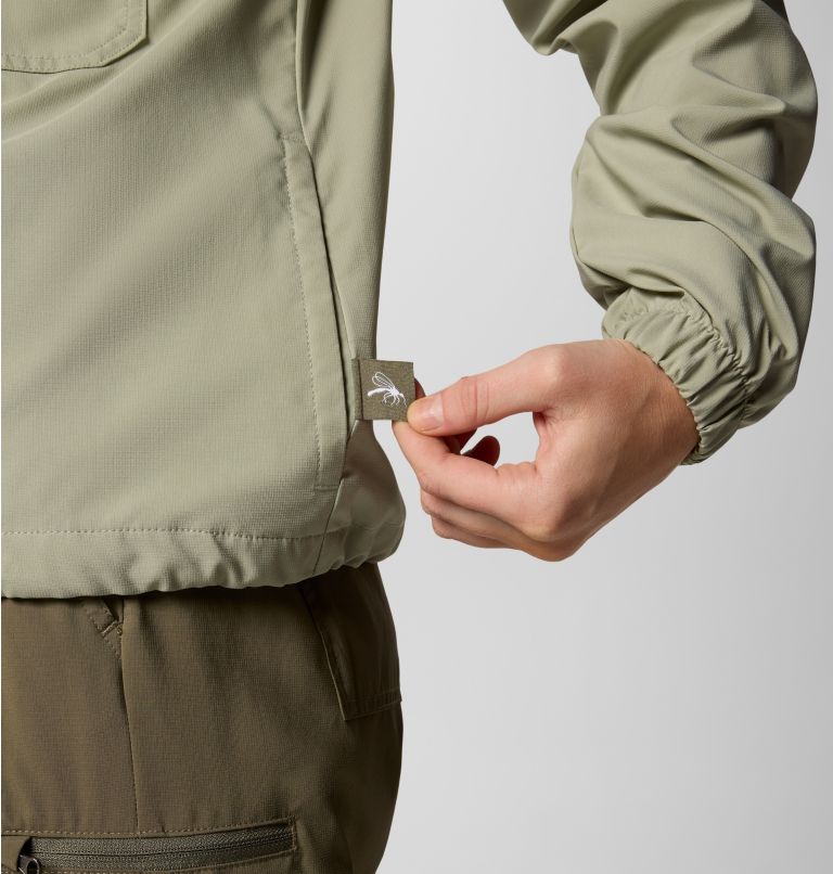 Women's Skien Valley Hooded Light Jacket, Color: Safari, image 7